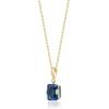 imageGin ampamp Grace 10K Yellow Gold Genuine London Blue Topaz Diamond Pendants with Chain for Women Ethically Authentically ampamp Organically Sourced Emerald shaped London Blue Topaz handcrafted Jewelry Gifts For Her Holiday Season Gifts