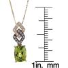 imageGin ampamp Grace 10K Yellow Gold Genuine Peridot Natural Diamond I1I2 Pendant Necklace with Gold Chain for Women Holiday Gifts Jewelry Gifts