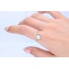 imageGin ampamp Grace 10K Yellow Gold Natural Ethiopian Opal Ring with Diamonds for women  Ethically authentically ampamp organically sourced Ovalcut shaped opal handcrafted jewelry for her  Opal Ring for women