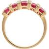 imageGin ampamp Grace 10K Yellow Gold Natural Ruby Diamond I1I2 Engagment Propose Promise Ring for Women
