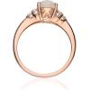 imageGin ampamp Grace 14K Rose Gold Natural Ethiopian Opal Ring with Real Diamonds for women  Ethically authentically ampamp organically sourced Oval shaped opal handcrafted jewelry for her  Opal Ring for women