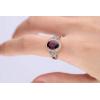 imageGin ampamp Grace 14K Rose Gold Purplish Pink Natural Garnet Ring Daily Work Wear Jewelry for Women Gifts for Her