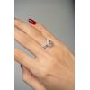imageGin ampamp Grace 14K TwoTone Gold Real Diamond Ring I1 with Genuine Morganite Daily Work Wear Jewelry for Women Gifts for Her