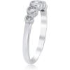 imageGin ampamp Grace 14K White Gold Natural White Diamond Ring for women  Ethically authentically ampamp organically sourced Roundcut shaped Diamond handcrafted jewelry for her  Diamond Ring for women