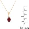 imageGin ampamp Grace 14K Yellow Gold Mexican Natural Fire Oval Cut Opal ampamp Natural Diamond I1I2 Pendant for Women