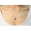 imageGin ampamp Grace 14K Yellow Gold Natural DiamondI1 Pendant with Genuine London Blue Topaz Daily Work Wear Jewelry for Women Gifts for Her White Gold Gemstone Stone Topaz