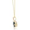 imageGin ampamp Grace 14K Yellow Gold Natural DiamondI1 Pendant with Genuine London Blue Topaz Daily Work Wear Jewelry for Women Gifts for Her White Gold Gemstone Stone Topaz