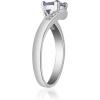 imageGin ampamp Grace 925 Sterling Silver Genuine Tanzanite Ring with Diamonds for women  Ethically authentically ampamp organically sourced Trillioncut shaped Tanzanite handcrafted jewelry for her  Tanzanite Ring for women