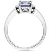 imageGin ampamp Grace 925 Sterling Silver Mozambique Genuine Tanzanite Ring with Diamonds for womenEthically Sterling Silver gemstone stone tanzanite
