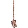 imageGin ampamp Grace Valentines Jewelry 10K Rose Gold Natural Diamond I1I2 ampamp Pink Morganite Pendant Necklace for Women