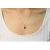 imageGin ampamp Grace womens 14K Yellow Gold Genuine Topaz Pendant With Diamonds  Ethically Authentically ampamp Organically Sourced Oval Shaped HandCrafted Jewelry GJ15854PLBT White Gold