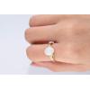 imageGin and Grace 10K Yellow Gold Natural Australian Opal Ring with Real Diamonds for women  Ethically authentically ampamp organically sourced Ovalcut shaped opal handcrafted jewelry for her  Opal Ring for women