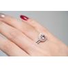 imageGin and Grace 14K Two Tone Gold Genuine Morganite Ring with Diamonds for women  Ethically authentically ampamp organically sourced Roundcut shaped Morganite handcrafted jewelry for her  Morganite Ring for women