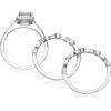 imageGin and Grace 14K White Gold Genuine Aquamarine Ring with Diamonds for women  Ethically authentically ampamp organically sourced Cushioncut shaped Aquamarine handcrafted jewelry for her  Aquamarine Ring for women