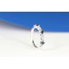 imageGin and Grace 18K White Genuine Blue Sapphire Ring with Diamonds for women  Ethically authentically ampamp organically sourced SquareCut shaped Sapphire handcrafted jewelry for her  Sapphire Ring for women