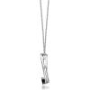 imageGin ampamp Grace 10K White Gold Genuine Blue Sapphire Pendant With Diamonds For Women