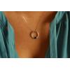imageGin ampamp Grace 10K White Gold Genuine Blue Sapphire Pendant With Diamonds For Women