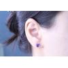 imageGin ampamp Grace 10K Yellow Gold Genuine Amethyst Stud Earring for Women Holiday Gifts Jewelry Gifts