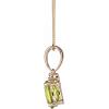 imageGin ampamp Grace 10K Yellow Gold Genuine Peridot Diamond SI1 Pendant Necklace with Gold Chain for Women Holiday Gifts Jewelry Gifts Valentines Day Gift for her