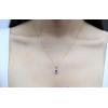 imageGin ampamp Grace 10K Yellow Gold Genuine Tanzanite Diamond I1I2 Pendant for Women