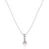 imageGin ampamp Grace 14K White Gold Genuine Pink Sapphire Natural Diamond I1I2 Pendant for Women