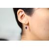 imageGin ampamp Grace 14K Yellow Gold Amethyst leverBack Earring for Women Holiday Gifts Jewelry Gifts
