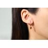 imageGin ampamp Grace 14K Yellow Gold Citrine Diamond I1I2 LeverBack Earring for Women Holiday Gifts Jewelry Gifts