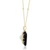imageGin ampamp Grace 14K Yellow Gold Natural Ethiopian Opal and Natural Diamond I1 Pendant for Women Metal Opal