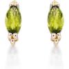 imageGin ampamp Grace 10K Yellow Gold With Genuine Peridot Stud Earring for Women Holiday Gifts