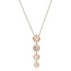 imageGin ampamp Grace Valentines Jewelry 10K Rose Gold Genuine Morganite Pendant for Women