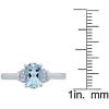 imageGin ampamp Grace 10K White Gold Genuine Aquamarine Ring with Diamonds for women  Ethically authentically ampamp organically sourced Ovalcut shaped Aquamarine handcrafted jewelry for her  Aquamarine Ring for women