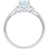imageGin ampamp Grace 10K White Gold Genuine Aquamarine Ring with Diamonds for women  Ethically authentically ampamp organically sourced Ovalcut shaped Aquamarine handcrafted jewelry for her  Aquamarine Ring for women