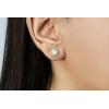 imageGin ampamp Grace 10K Yellow Gold Natural Opal ampamp Diamond I1I2 Celestial Stud Earring for Women