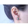 imageGin ampamp Grace 10K Yellow Gold Natural Zambian Emerald Earrings with Natural Diamonds for Women Holiday Gifts  Ethically Authentically ampamp Organically Sourced Marquisecut Emerald handcrafted jewelry for her