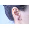 imageGin ampamp Grace 10K Yellow Gold With Natural Ruby Stud Earring for Women