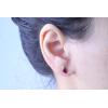 imageGin ampamp Grace 10K Yellow Gold With Natural Ruby ampampNatural Diamond I1 Stud Earring for Women