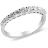 imageGin ampamp Grace 14K White Gold White Diamond Ring for women  Ethically authentically ampamp organically sourced Roundcut shaped Diamond handcrafted jewelry for her  Diamond Ring for women