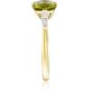 imageGin ampamp Grace 14K Yellow Gold With Natural Peridot ampampNatural Diamond I1 Ring for Women
