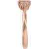 imageGin and Grace 10K Rose Gold Genuine Morganite Ring with Diamonds for women  Ethically authentically ampamp organically sourced Ovalcut shaped Morganite handcrafted jewelry for her  Morganite Ring for women