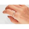 imageGin and Grace 10K Rose Gold Genuine Morganite Ring with Diamonds for women  Ethically authentically ampamp organically sourced Roundcut shaped Morganite handcrafted jewelry for her  Morganite Ring for women