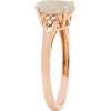 imageGin ampamp Grace 10K Rose Gold Natural Ethiopian Opal Ring with Diamonds for women  Ethically authentically ampamp organically sourced Ovalcut shaped opal handcrafted jewelry for her  Opal Ring for women