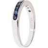imageGin ampamp Grace 10K White Genuine Blue Sapphire Ring with Diamonds for women  Ethically authentically ampamp organically sourced RoundCut shaped Sapphire handcrafted jewelry for her  Sapphire Ring for women