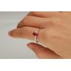 imageGin ampamp Grace 10K Yellow Gold Genuine Ruby Ring with Diamonds for women  Ethically authentically ampamp organically sourced Oval shaped Ruby handcrafted jewelry for her  Ruby Ring for women