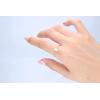 imageGin ampamp Grace 10K Yellow Gold Natural Ethiopian Opal Ring with Diamonds for women  Ethically authentically ampamp organically sourced Cushion shaped opal handcrafted jewelry for her  Opal Ring for women