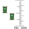 imageGin ampampGrace10K Yellow Gold Natural Zambian Emerald for Women Holiday Gifts  Ethically Authentically ampamp Organically Sourced Emerald Shape Emerald handcrafted jewelry for her  Emerald Earrings for Women Holiday Gifts