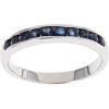 imageGin ampamp Grace 10K White Genuine Blue Sapphire Ring with Diamonds for women  Ethically authentically ampamp organically sourced RoundCut shaped Sapphire handcrafted jewelry for her  Sapphire Ring for women