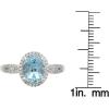 imageGin and Grace 10K White Gold Blue Natural Diamond ampamp Genuine Aquamarine Ring with Diamonds for women  Ethically authentically ampamp organically sourced Ovalcut shaped Aquamarine handcrafted jewelry for her  Aquamarine Ring for women