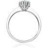 imageGin and Grace 10K White Gold Genuine Aquamarine Eternity Ring for women  Ethically authentically ampamp organically sourced Pearcut shaped Aquamarine handcrafted jewelry for her  Aquamarine Ring for women
