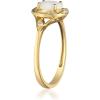 imageGin and Grace 10K Yellow Gold Natural Australian Opal Ring with Real Diamonds for women  Ethically authentically ampamp organically sourced Oval shaped opal handcrafted jewelry for her  Opal Ring for women