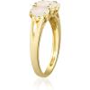 imageGin and Grace 10K Yellow Gold Natural Ethiopian Opal Ring with Diamonds for women  Ethically authentically ampamp organically sourced Oval shaped opal handcrafted jewelry for her  Opal Ring for women